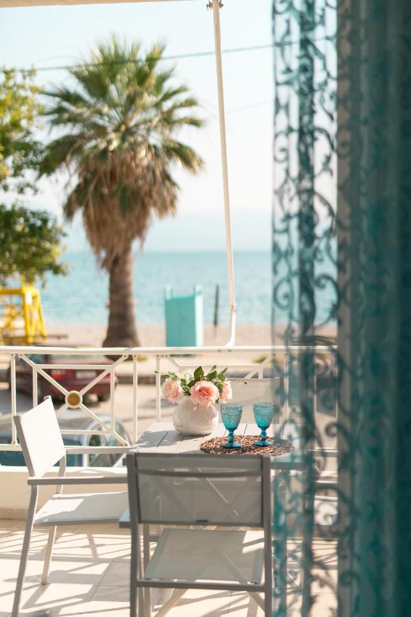 Sugar Blue - Apartments On The Beach Agios Vasilios  Esterno foto