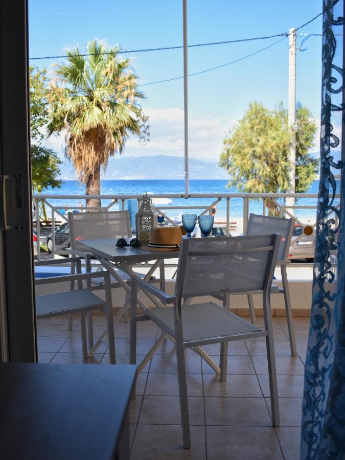 Sugar Blue - Apartments On The Beach Agios Vasilios  Esterno foto