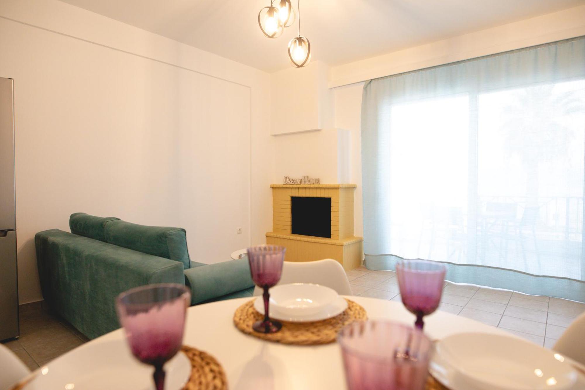 Sugar Blue - Apartments On The Beach Agios Vasilios  Esterno foto