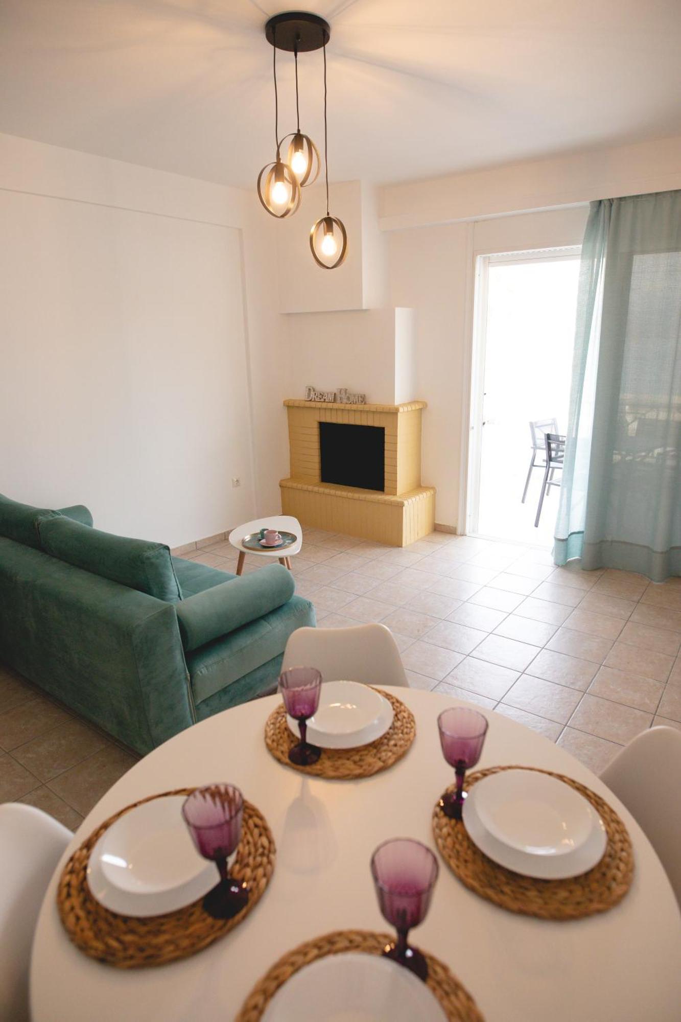 Sugar Blue - Apartments On The Beach Agios Vasilios  Esterno foto